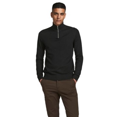 pull homme jjemil knit half zip