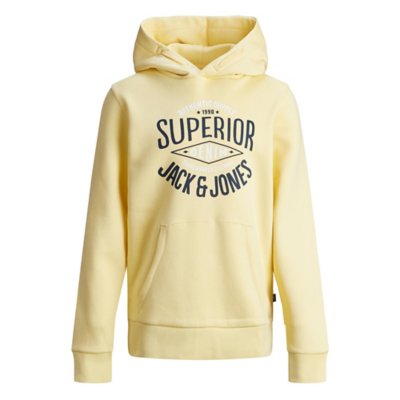sweatshirt à capuche garçon jjelogo hood 2 col 21/22 noos