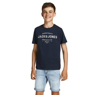 tee-shirt à manches courtes garçon jjes ss o-neck 21/22 noos j