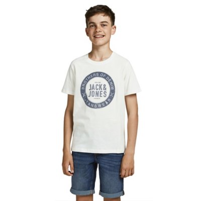 tee-shirt à manches courtes garçon jjes ss o-neck 21/22 noos j