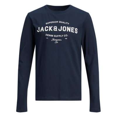 tee-shirt à manches longues garçon jjejeans tee ls o-neck 21/22 noos j