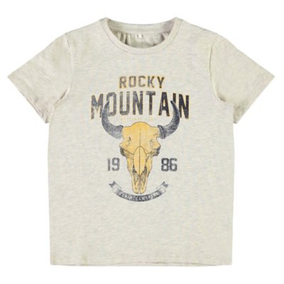 tee-shirt à manches courtes garçon nkmlauro ss top