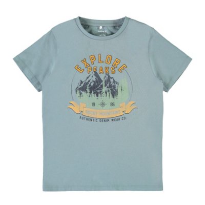 tee-shirt à manches courtes garçon nkmlasto ss top box