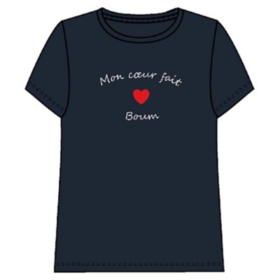 tee-shirt à manches courtes fille nkfklora ss top