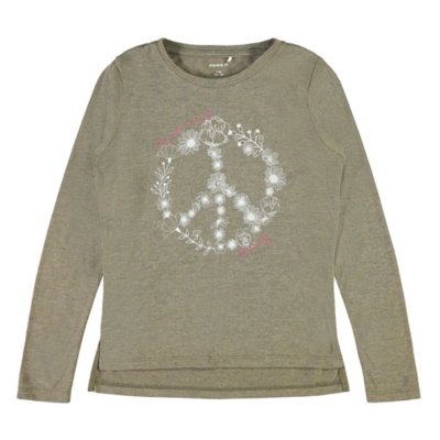 tee-shirt à manches longues fille nkfkalinda ls top