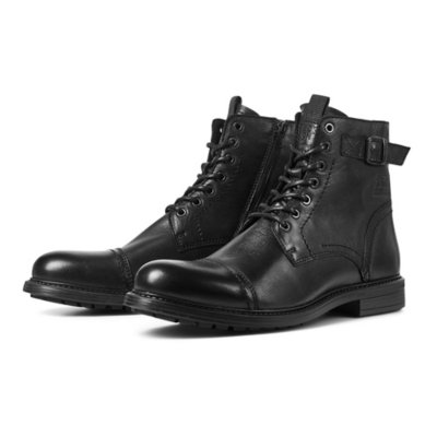 boots homme jfwshelby leather boot sn