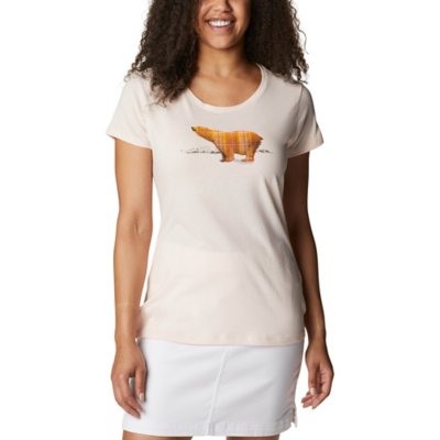 tee-shirt de randonnée à manches courtes femme daisy days ss graphic tee