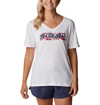 tee-shirt de randonnée à manches courtes femme bluebird day relaxed