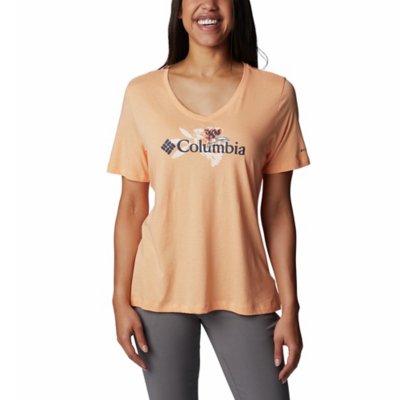 tee-shirt de randonnée à manches courtes femme bluebird day relaxed
