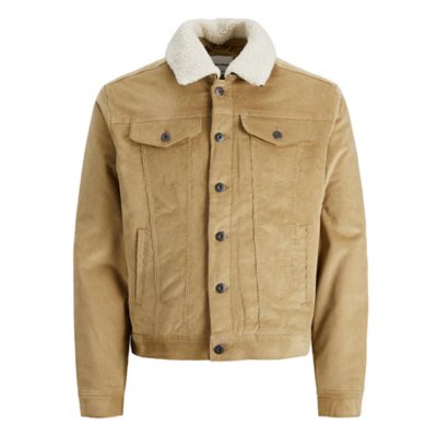 veste homme jjialvin jjsherpa corduroy akm sn