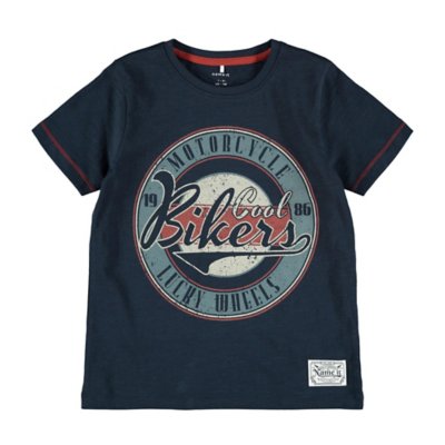 tee-shirt à manches courtes garçon nkmnonda ss top