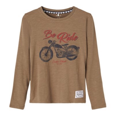 tee-shirt à manches longues garçon nkmoharley ls top