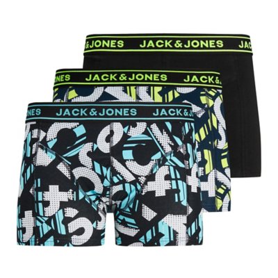 boxer garçon jaclogo print 3 pack ltn jr