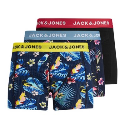boxer garçon jacflower bird trunks 3 pack ltn jr