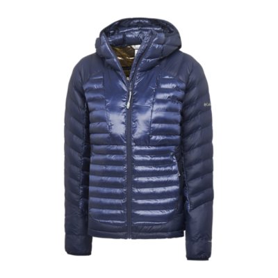 doudoune de randonnée femme labyrinth loop hooded jacket w