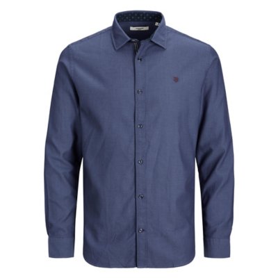 chemise à manches longues homme jprblatoulouse shirt l/s smu