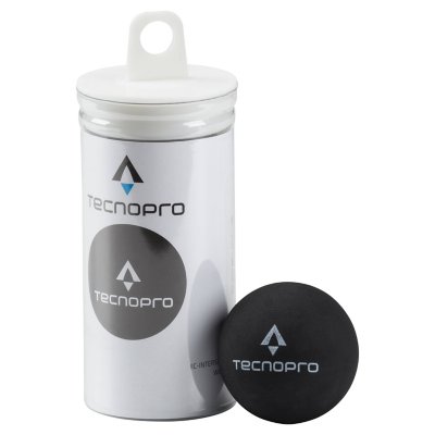 tube 2 balles de squash en caoutchouc