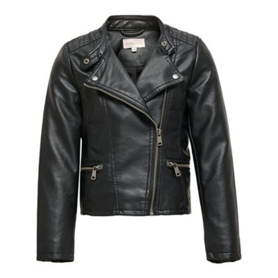veste motard fille