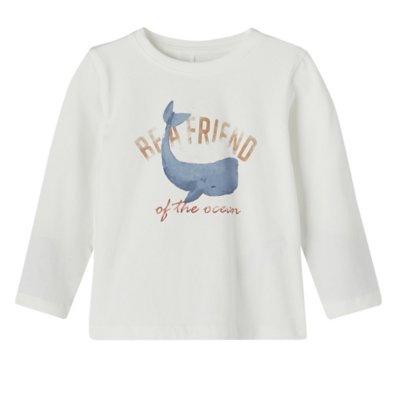 tee-shirt à manches longues garçon nmmtanny ls top box