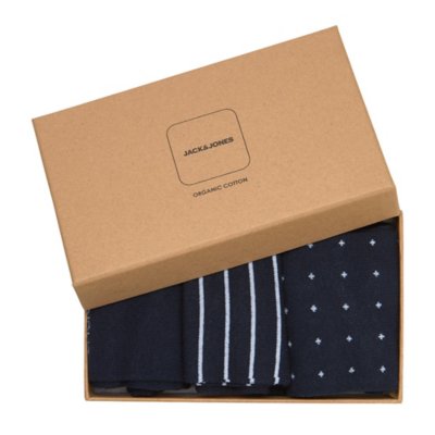 chaussettes homme jacarbo organic giftbox