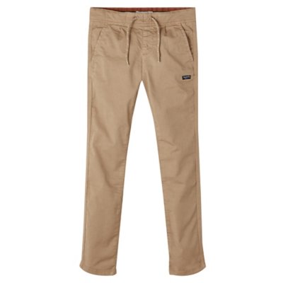 pantalon garçon nkmrobin twibothrun chino camp