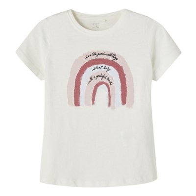 tee-shirt à manches courtes fille nkftenje