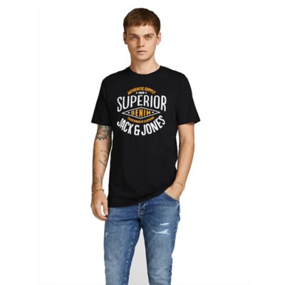 tee-shirt à manches courtes homme jjelogo ss o-neck 2 col ss22 sn