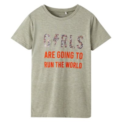 tee-shirt à manches courtes fille nkftomina