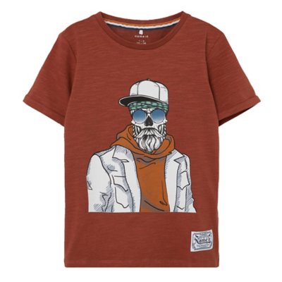 tee-shirt à manches courtes garçon nkmbentale ss top