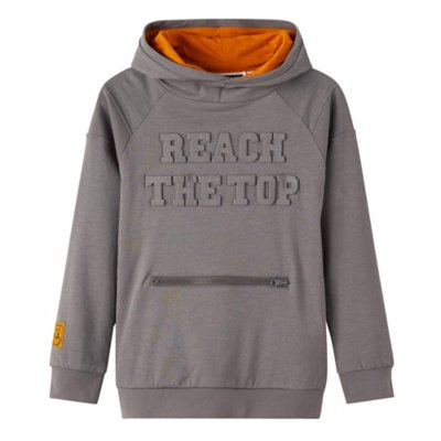 sweatshirt à capuche garçon nkmtubah swe w bru