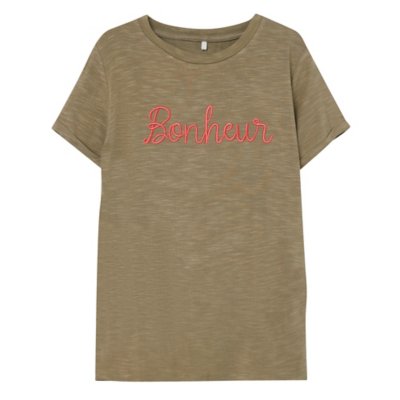 tee-shirt à manches courtes fille nkfbanji