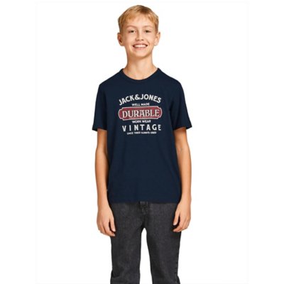 tee-shirt à manches courtes garçon jjedenim o-neck