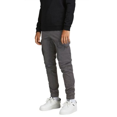 pantalon cargo garçon jjipaul jjflake akm 542 asphalt noo