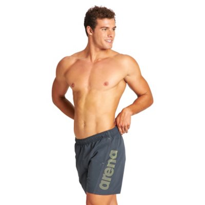 short de bain homme fundamentals logo