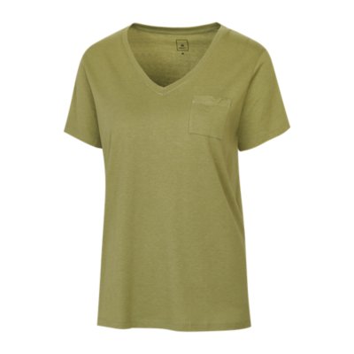 tee-shirt à manches courtes femme nana col v fe ts mc