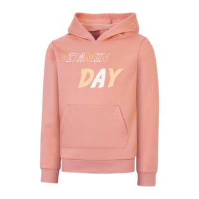 sweatshirt à capuche fille youp fi