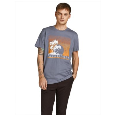 tee-shirt à manches courtes homme jjpalm