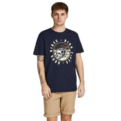 tee-shirt à manches courtes homme jjeustace crew neck