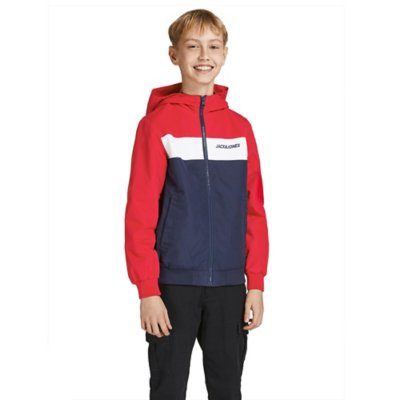 veste garçon jjerush blocking hood bomber sn