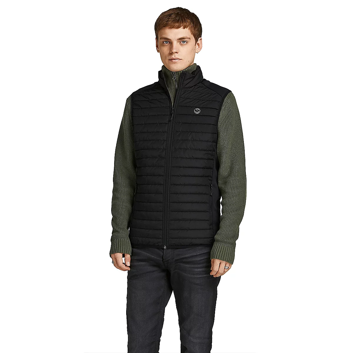 doudoune sans manche homme jjemulti bodywarmer collar noos