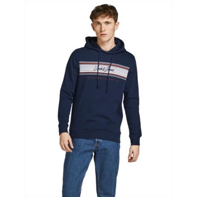 sweatshirt à capuche homme jjleo