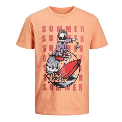 tee-shirt à manches courtes garçon jjeustace ss jr