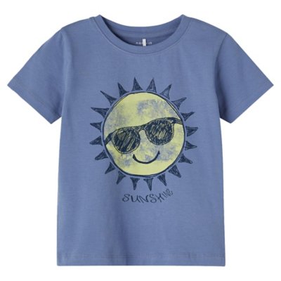 tee-shirt à manches courtes garçon nmmfreddi ss top box