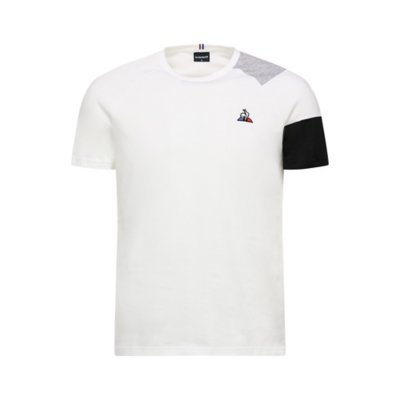 tee-shirt à manches courtes homme ess tee ss n°10 m n.o.w/black/gris