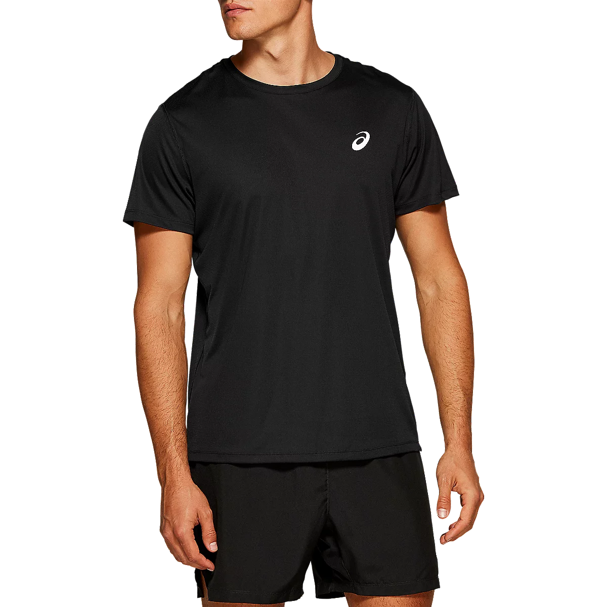 tee-shirt de running à manches courtes homme core