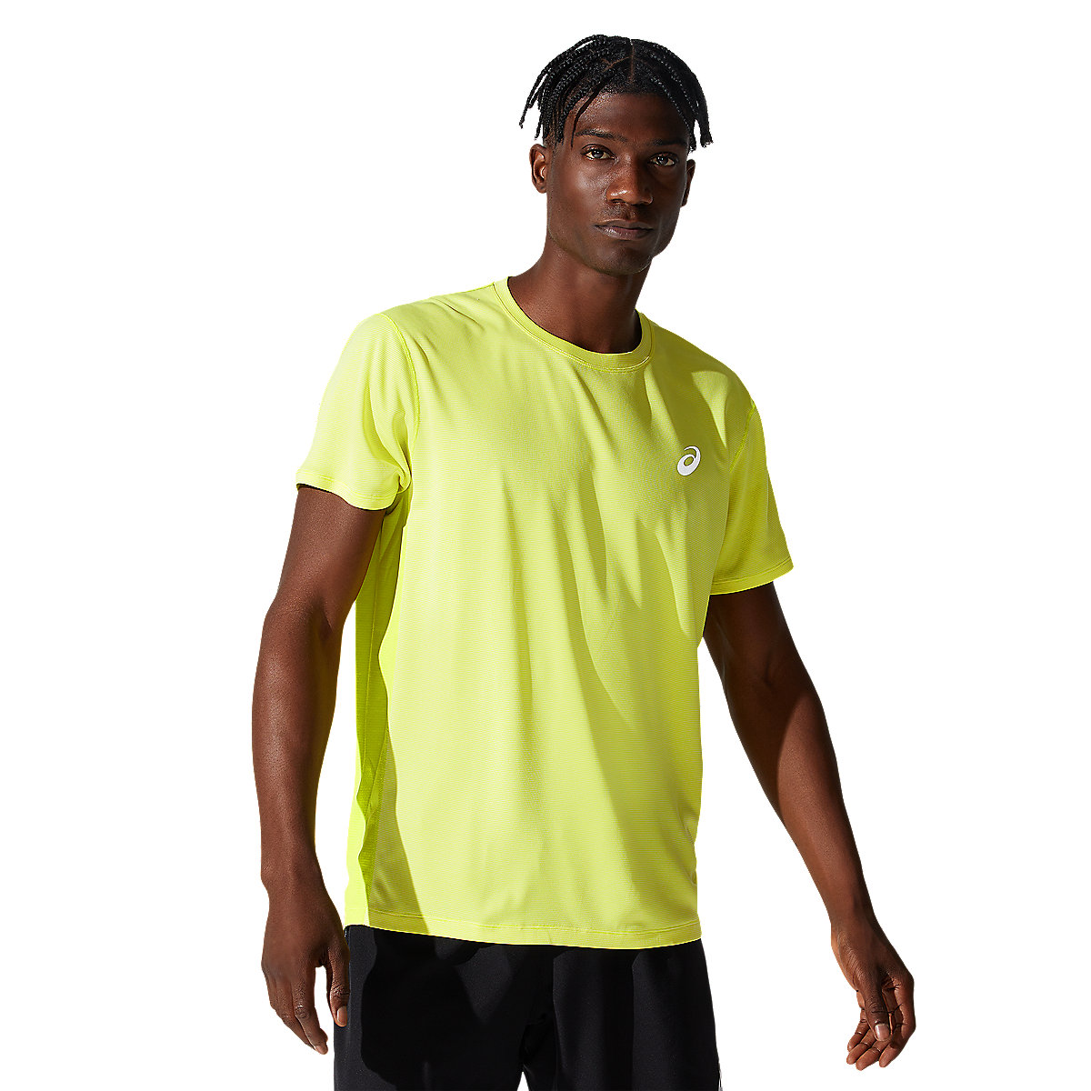 tee-shirt de running à manches courtes homme core
