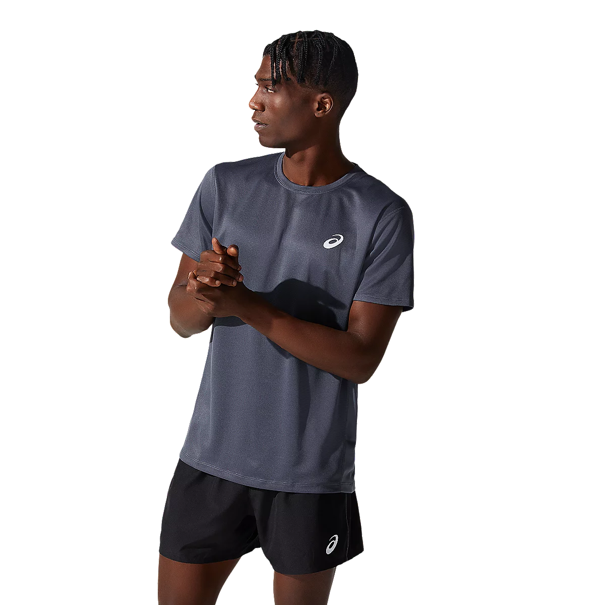 tee-shirt de running à manches courtes homme core