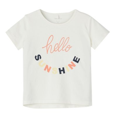 tee-shirt à manches courtes fille nmfdina