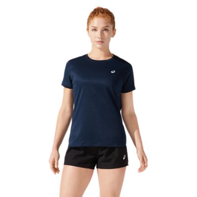 tee-shirt de running à manches courtes femme core