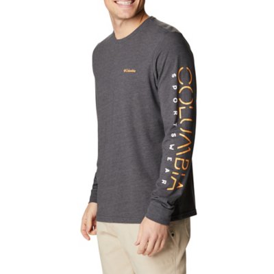 tee-shirt à manches longues homme csc basic logo ls sleeve